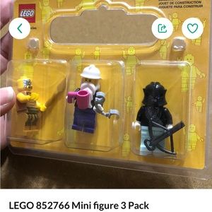Lego London Store 3 pack mini figures